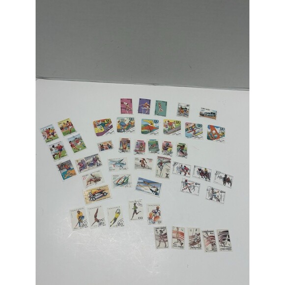 Extra large Lot Of 80s Stamps Collection Collectibles Unused EUC Worldwide - Picture 1 of 5